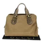 Gucci Vintage Pre-owned Laeder gucci-vskor Beige, Dam