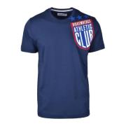 Bikkembergs Bomull T-shirt Blue, Herr