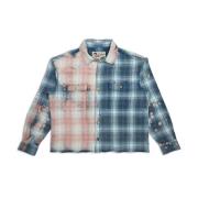 Deus Ex Machina Fantasy Rutig Flanellskjorta med Broderi Multicolor, H...