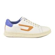 Diesel Läder Sneakers med Gummisula Multicolor, Herr