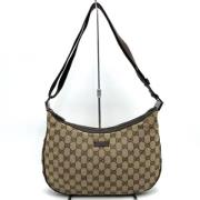 Gucci Vintage Pre-owned Canvas gucci-vskor Brown, Dam