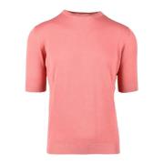 Filippo De Laurentiis Bomull Stilfull T-shirt Pink, Herr