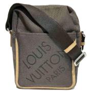 Louis Vuitton Vintage Pre-owned Canvas axelremsvskor Brown, Herr