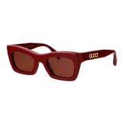 Gucci Stiliga solglasögon Gg1773S Red, Dam