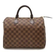 Louis Vuitton Vintage Pre-owned Canvas handvskor Brown, Dam