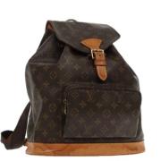 Louis Vuitton Vintage Pre-owned Canvas ryggsckar Brown, Dam