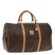 Celine Vintage Pre-owned Laeder resvskor Brown, Dam