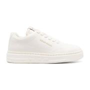 Emporio Armani Beige Sneakers med Gummisula Beige, Dam