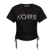 Michael Kors Paljetter T-shirt Black, Dam