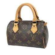 Louis Vuitton Vintage Pre-owned Canvas louis-vuitton-vskor Brown, Dam