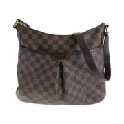 Louis Vuitton Vintage Pre-owned Canvas crossbodyvskor Brown, Dam