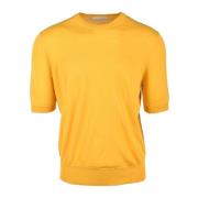 Ballantyne Bomull T-shirt Yellow, Herr