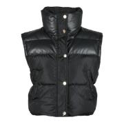 Pinko Nylon Vest Black, Dam