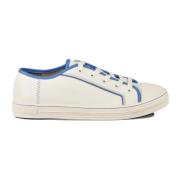 Marella Läder Sneakers med Gummisula White, Dam