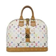 Louis Vuitton Vintage Pre-owned Canvas louis-vuitton-vskor White, Dam