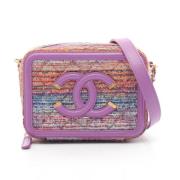 Chanel Vintage Pre-owned Tyg chanel-vskor Purple, Dam