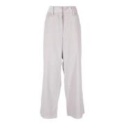 Max Mara Bomullsbyxor White, Dam