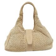 Bottega Veneta Vintage Pre-owned Mocka handvskor Beige, Dam