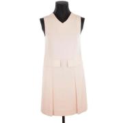 Chloé Pre-owned Pre-owned Polyester klnningar Pink, Dam