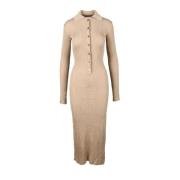 Patrizia Pepe Dresses Beige, Dam