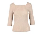 Fendi Maglia Beige, Dam