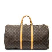 Louis Vuitton Vintage Pre-owned Canvas resvskor Brown, Dam