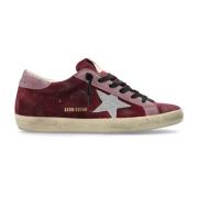 Golden Goose Super-Star Classic With List Sneakers Red, Dam