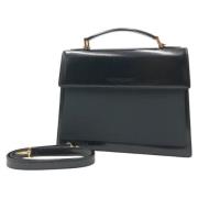 Yves Saint Laurent Vintage Pre-owned Plast handvskor Black, Dam