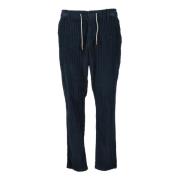 Eleventy Bomulls Casual Byxor Blue, Herr