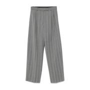 Sportmax Grå Casual Byxor Gray, Dam