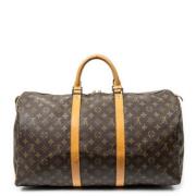 Louis Vuitton Vintage Pre-owned Canvas resvskor Brown, Dam