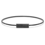 Le Gramme Kabelarmband Gray, Unisex