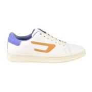 Diesel Läder Sneakers med Gummisula Multicolor, Herr