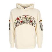 Market Bouquet Pullover Hoodie Ecru Beige, Herr