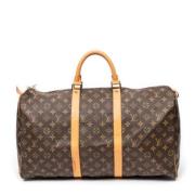 Louis Vuitton Vintage Pre-owned Canvas resvskor Brown, Dam