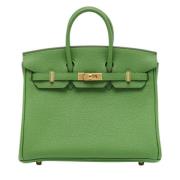 Hermès Vintage Pre-owned Laeder handvskor Green, Dam