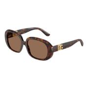 Dolce & Gabbana Stiliga solglasögon Dg4476 i brun Brown, Dam