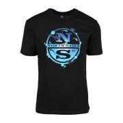 North Sails T-Shirts Black, Herr