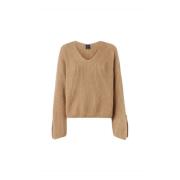 Pinko Ulltröja Höst/Vinter Kollektion Beige, Dam