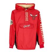 Mitchell & Ness Chicago Bulls Windbreaker Jacka Red, Herr