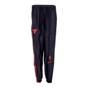 Nike Chicago Bulls Tracksuit Byxor Svart/Röd Black, Herr