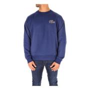 Lacoste Blåa Sweaters med Lacoste Live Logo Blue, Herr