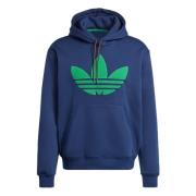 Adidas Originals 70s Fleece Hoodie Blue, Herr