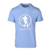 Bikkembergs Bomull Elastan T-shirt Blue, Herr