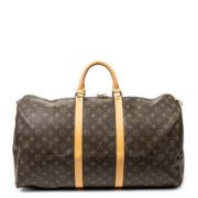 Louis Vuitton Vintage Pre-owned Canvas resvskor Brown, Dam