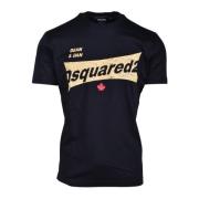 Dsquared2 Tshirt Black, Herr