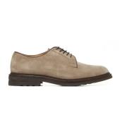 Brunello Cucinelli Beige Mocka Derby Skor Brown, Herr