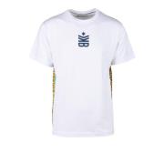 Bikkembergs Bomull T-shirt White, Herr