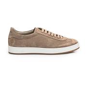 Church's Beige Suede Lace Closure Sneakers Beige, Herr