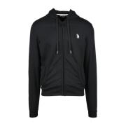 U.s. Polo Assn. Svart Sweatshirt för Män Black, Herr